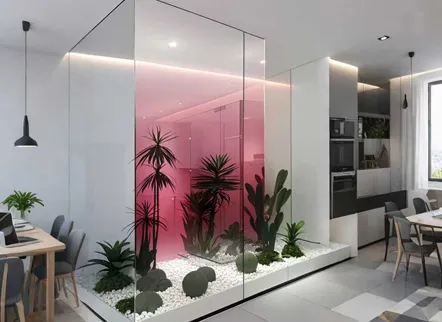 غشاء أحمر متدرج متوسط